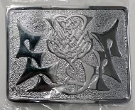 Buckle met Schotse distel