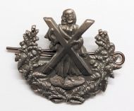 Queen's Own Cameron Highlanders Large Sporran- Cap Badge