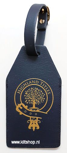 Highland Titles Bagagelabel