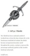 Kiltpin, Scottish Thistle Gealic C-KP531