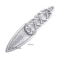 Irish Kiltpin, Gladdagh Twist