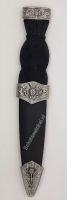 Thistle, metal top, Sgian Dubh